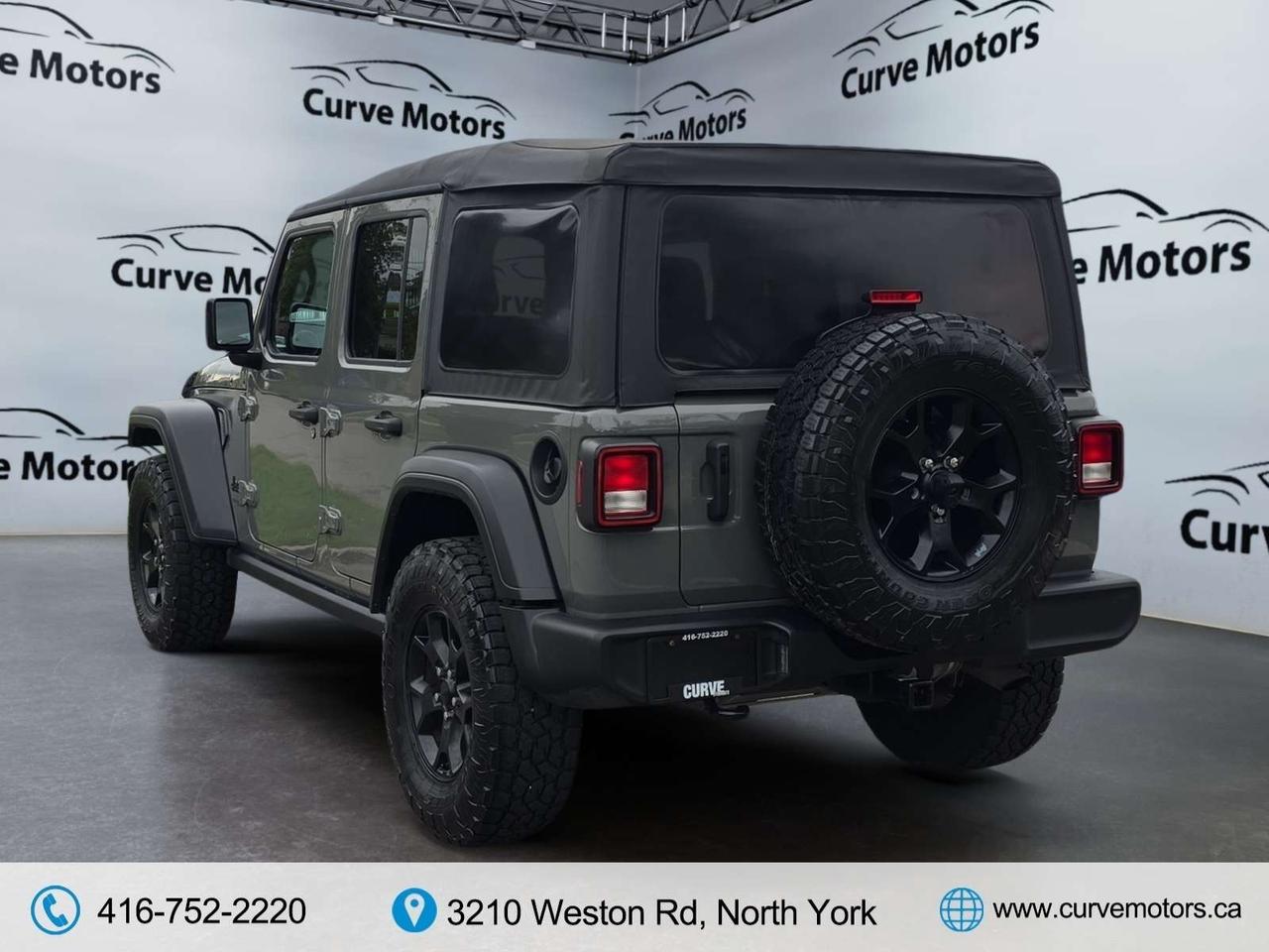 2021 Jeep Wrangler Unlimited Willys 4x4 * NO ACCIDENTS / ALPINE SOUND / LED LIGHTS / CAMERA Photo