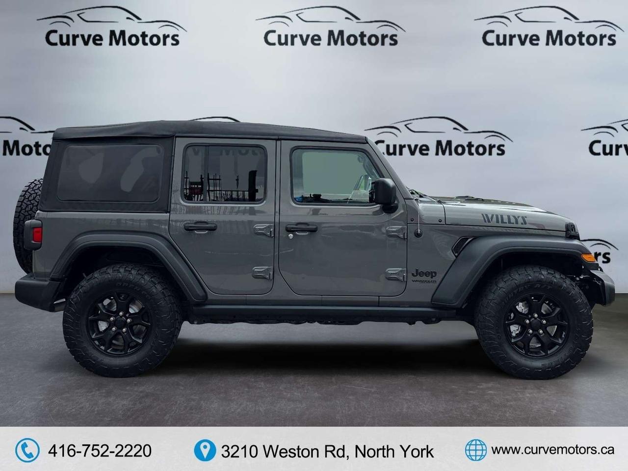 2021 Jeep Wrangler Unlimited Willys 4x4 * NO ACCIDENTS / ALPINE SOUND / LED LIGHTS / CAMERA Photo
