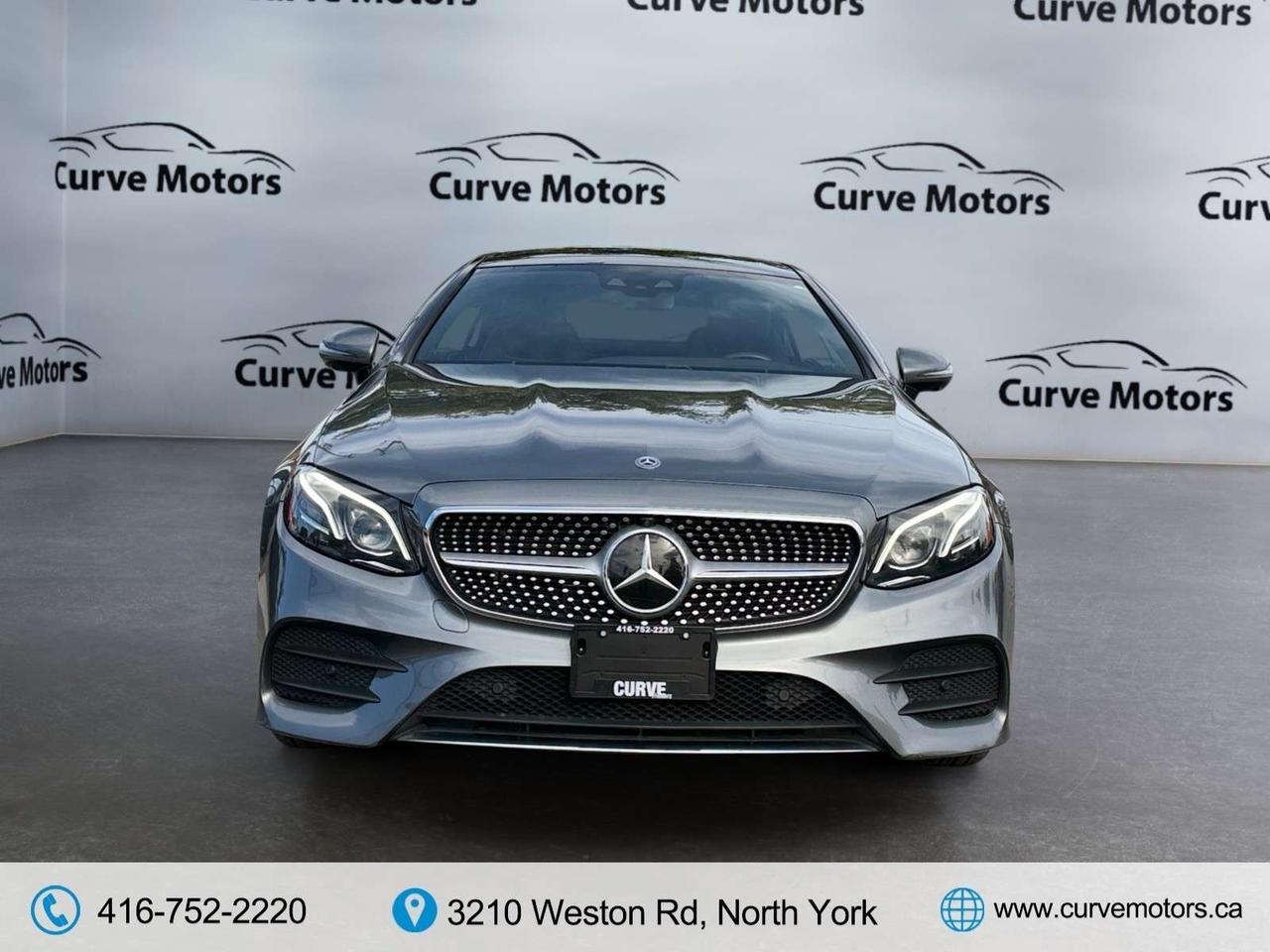 2018 Mercedes-Benz E-Class E400 4MATIC Coupe AMG PKG * NO ACCIDENTS / BURMESTER / HUD / AMBIENT Photo1