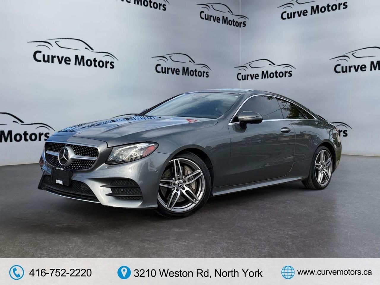 2018 Mercedes-Benz E-Class E400 4MATIC Coupe AMG PKG * NO ACCIDENTS / BURMESTER / HUD / AMBIENT Photo2