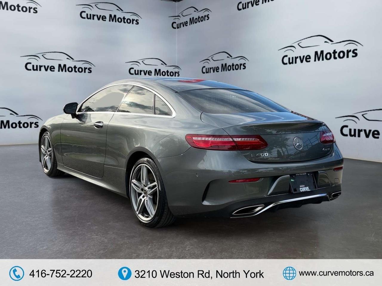 2018 Mercedes-Benz E-Class E400 4MATIC Coupe AMG PKG * NO ACCIDENTS / BURMESTER / HUD / AMBIENT Photo