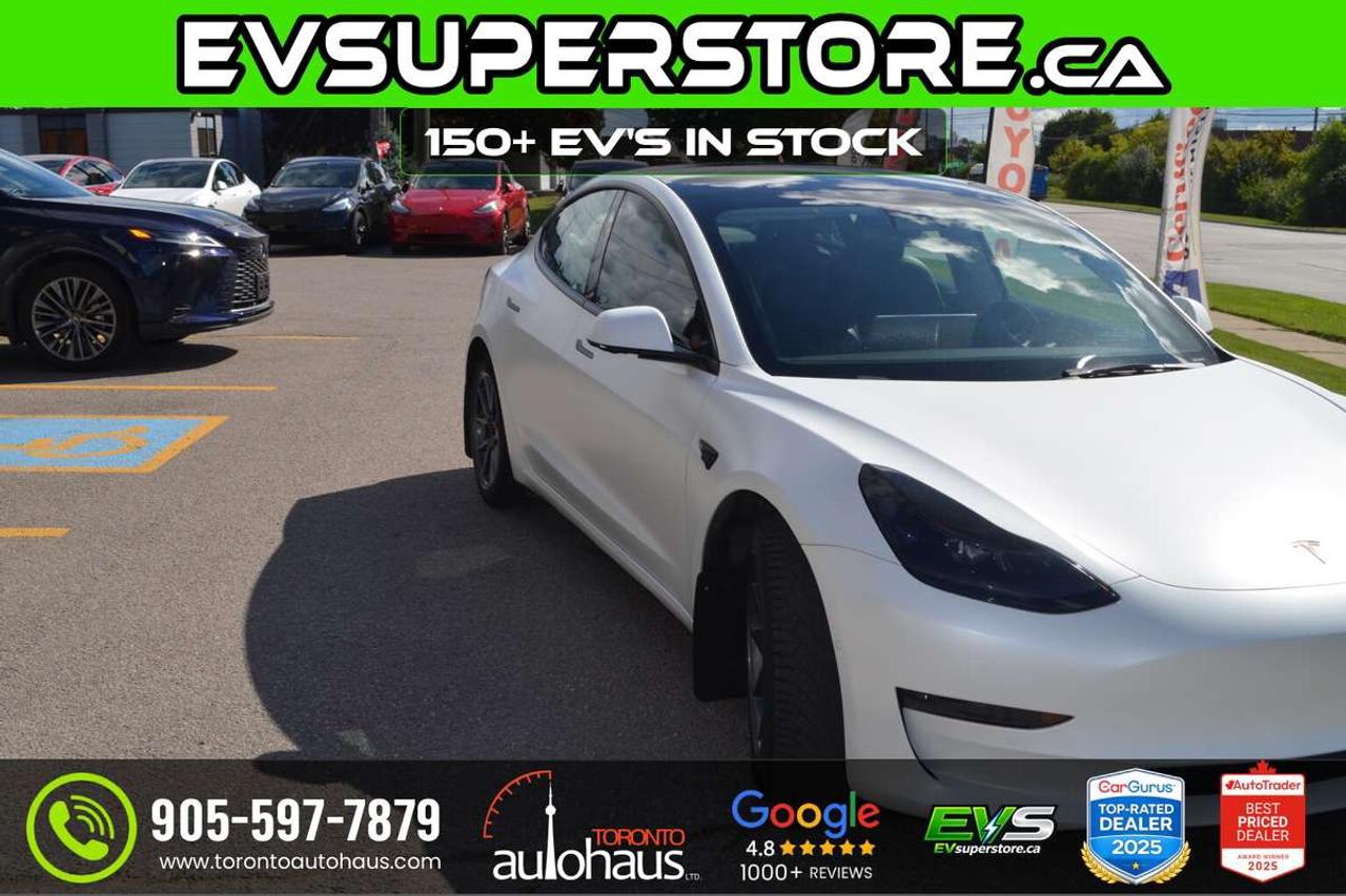 2022 Tesla Model 3 LR AWD I OVER 100 TESLAS EVSUPERSTORE.CA Photo