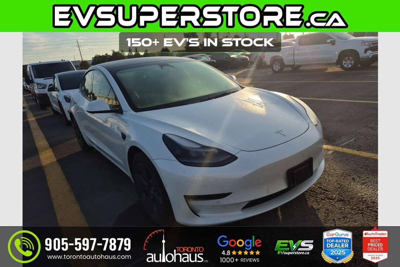 2022 Tesla Model 3 150+ EV's at EVSUPERSTORE.ca Photo3