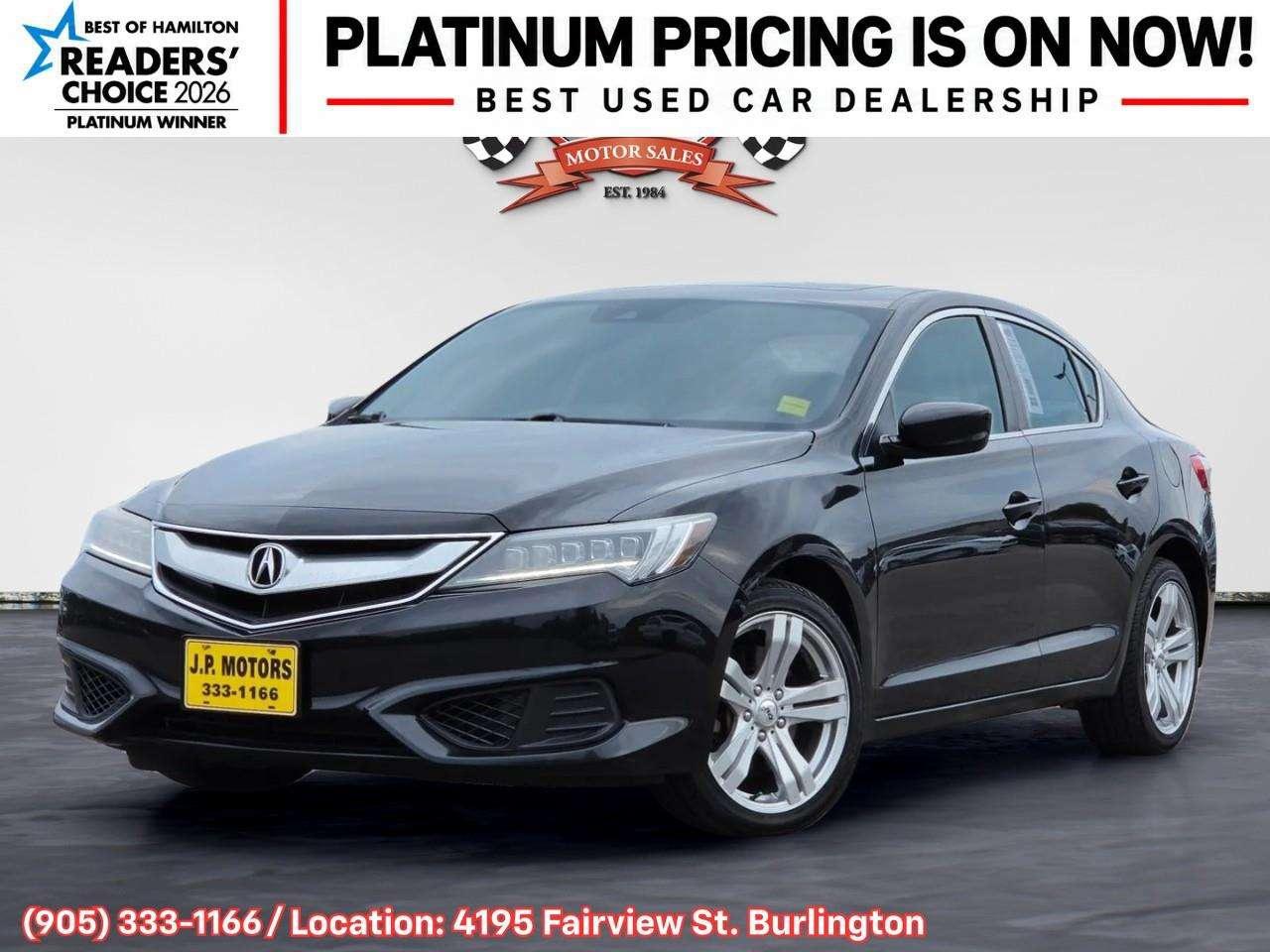 2018 Acura ILX Premium Power Sunroof • Leather Seating • Remote Start System • Heated Front Seats • Lane Assist • Power Driver Seat • Si Photo0