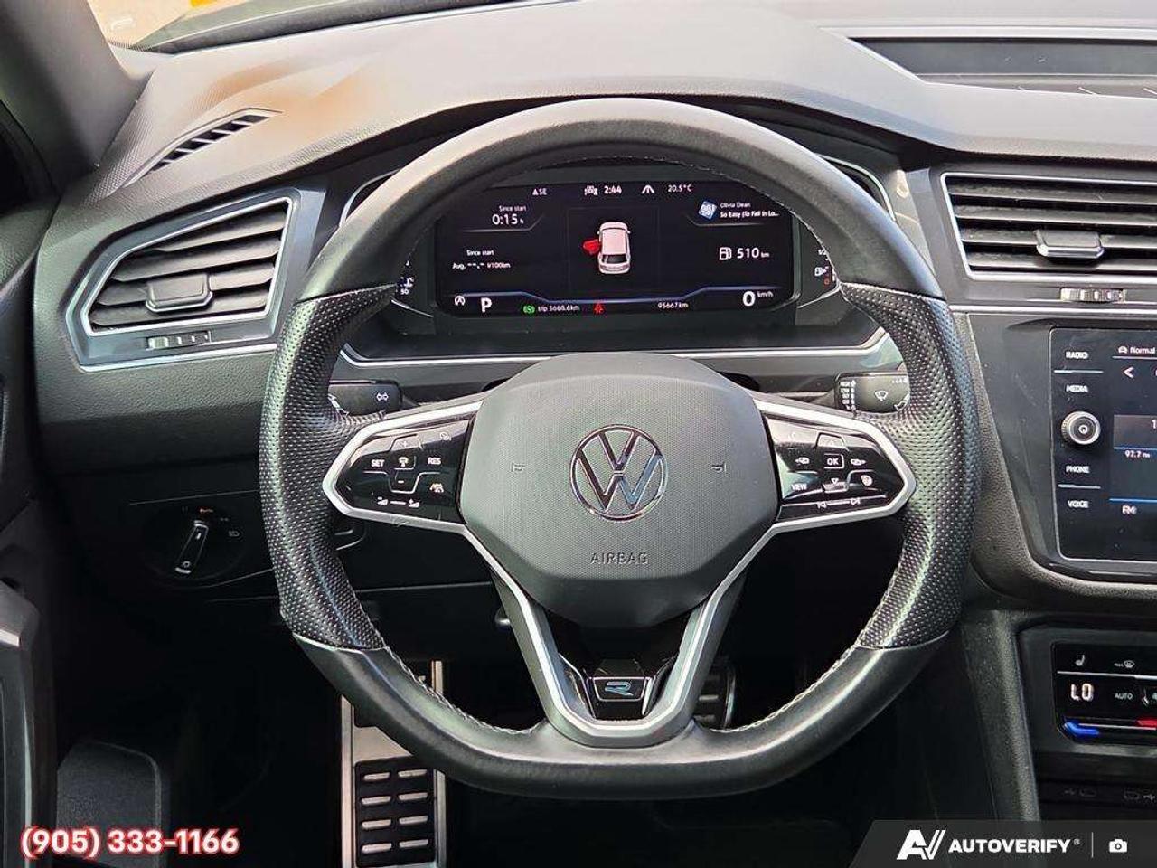 2023 Volkswagen Tiguan Comfortline R-Line Black Apple CarPlay & Android Auto • Power Sunroof • Built-In Wi-Fi Hotspot • Remote Start System • He Photo