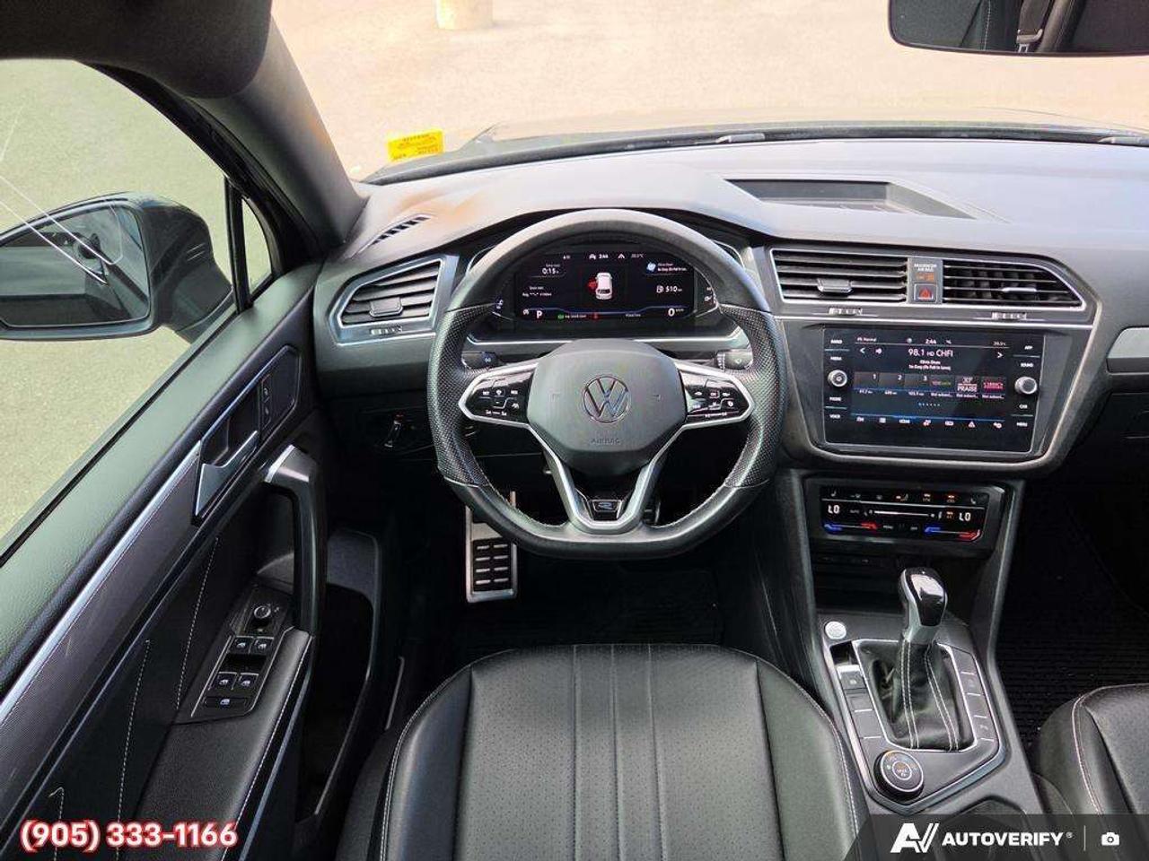 2023 Volkswagen Tiguan Comfortline R-Line Black Apple CarPlay & Android Auto • Power Sunroof • Built-In Wi-Fi Hotspot • Remote Start System • He Photo