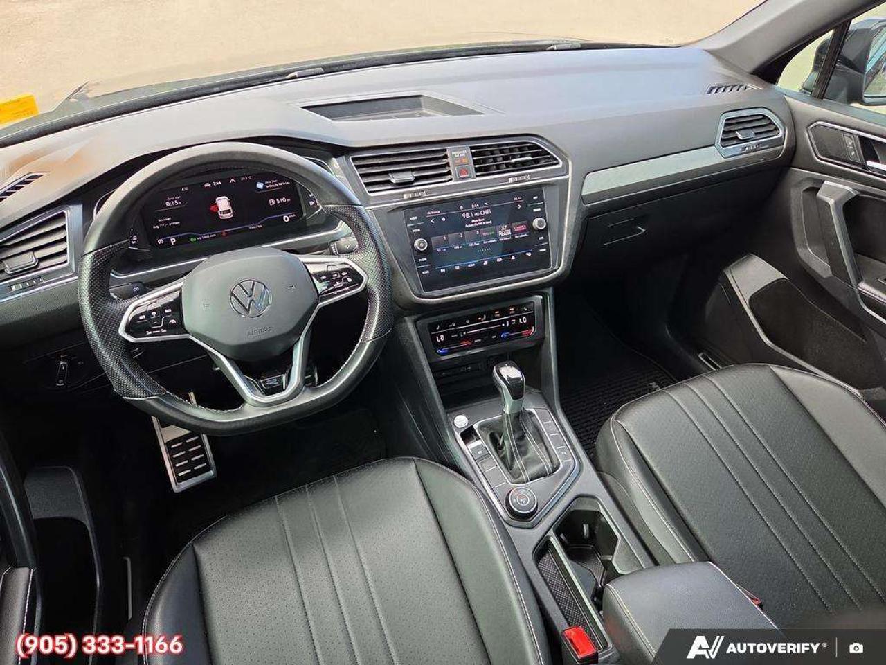2023 Volkswagen Tiguan Comfortline R-Line Black Apple CarPlay & Android Auto • Power Sunroof • Built-In Wi-Fi Hotspot • Remote Start System • He Photo