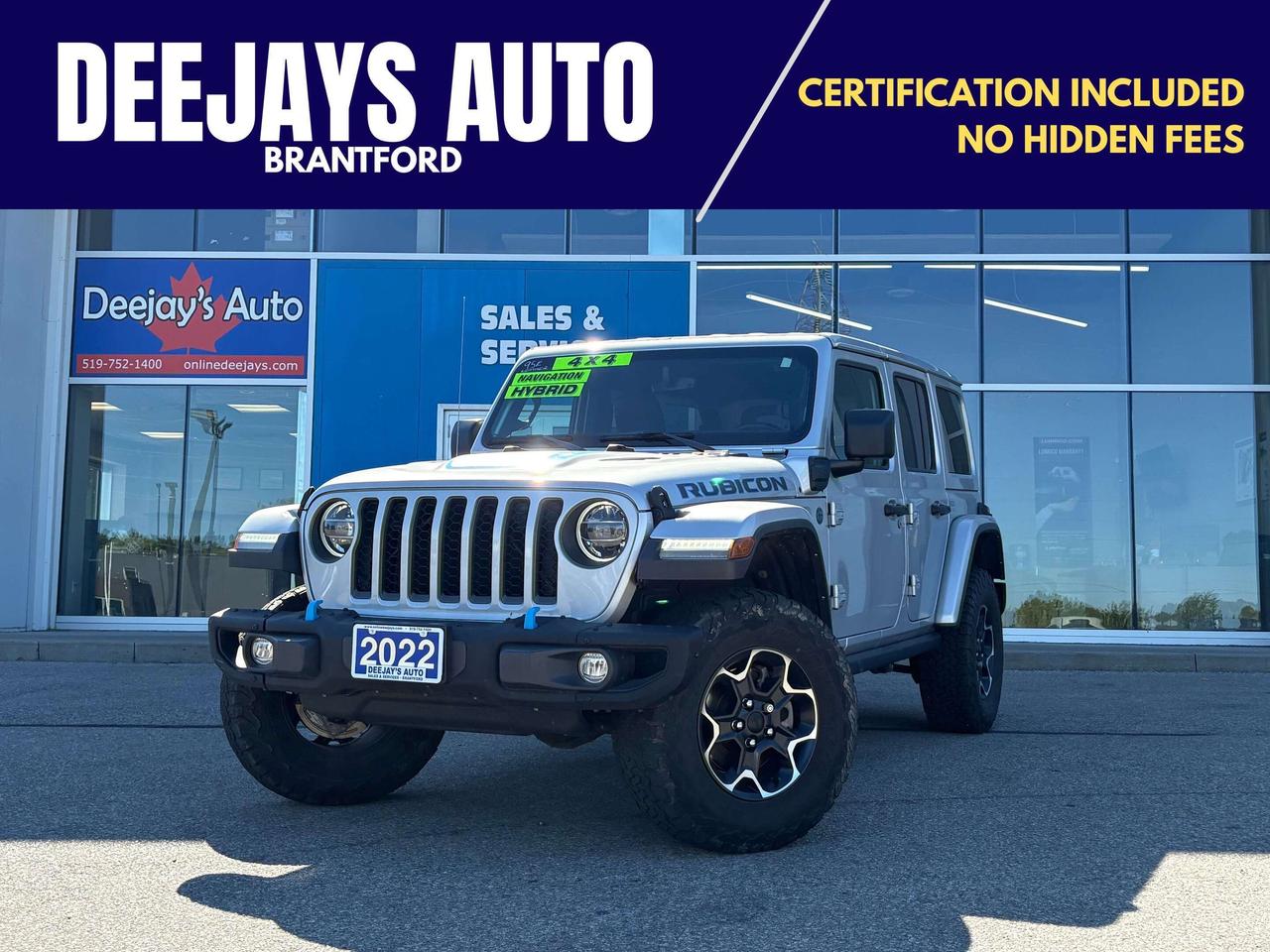 2022 Jeep Wrangler Rubicon Hybrid 4x4 Hard Top   NAV Photo0