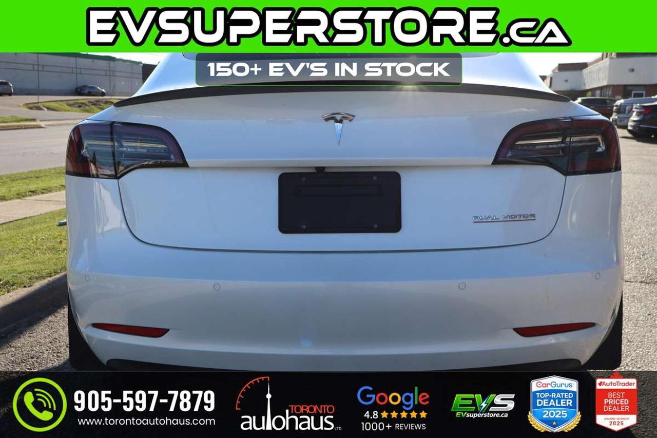 2022 Tesla Model 3 WHITE INT. I PERFORMANCE AT EVSUPERSTORE.CA Photo