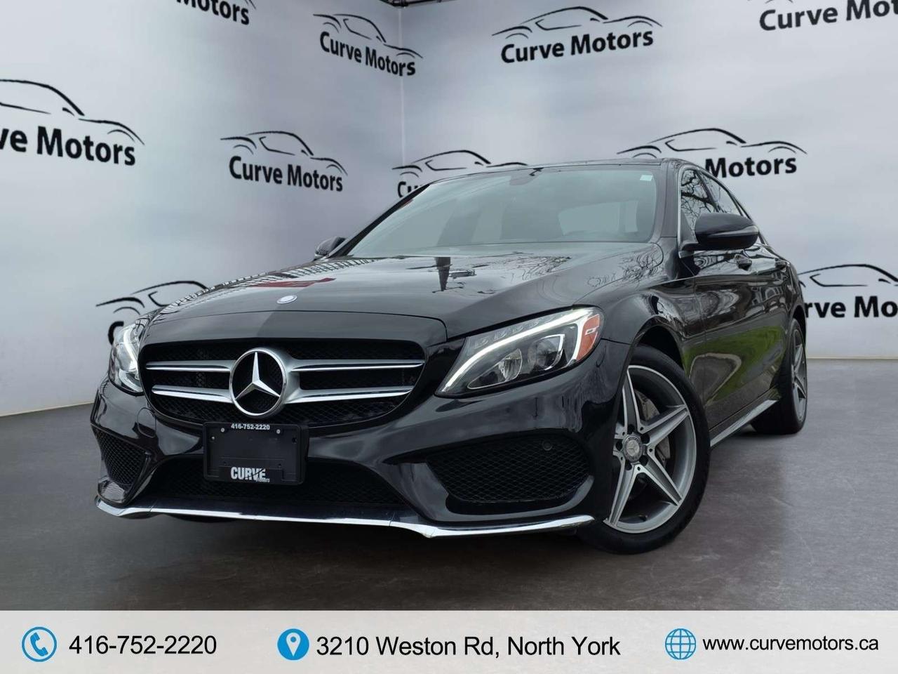 2016 Mercedes-Benz C-Class C300 4MATIC AMG PKG * NO ACCIDENTS / PANO / BLIND SPOT / LED LIGHTS Photo2