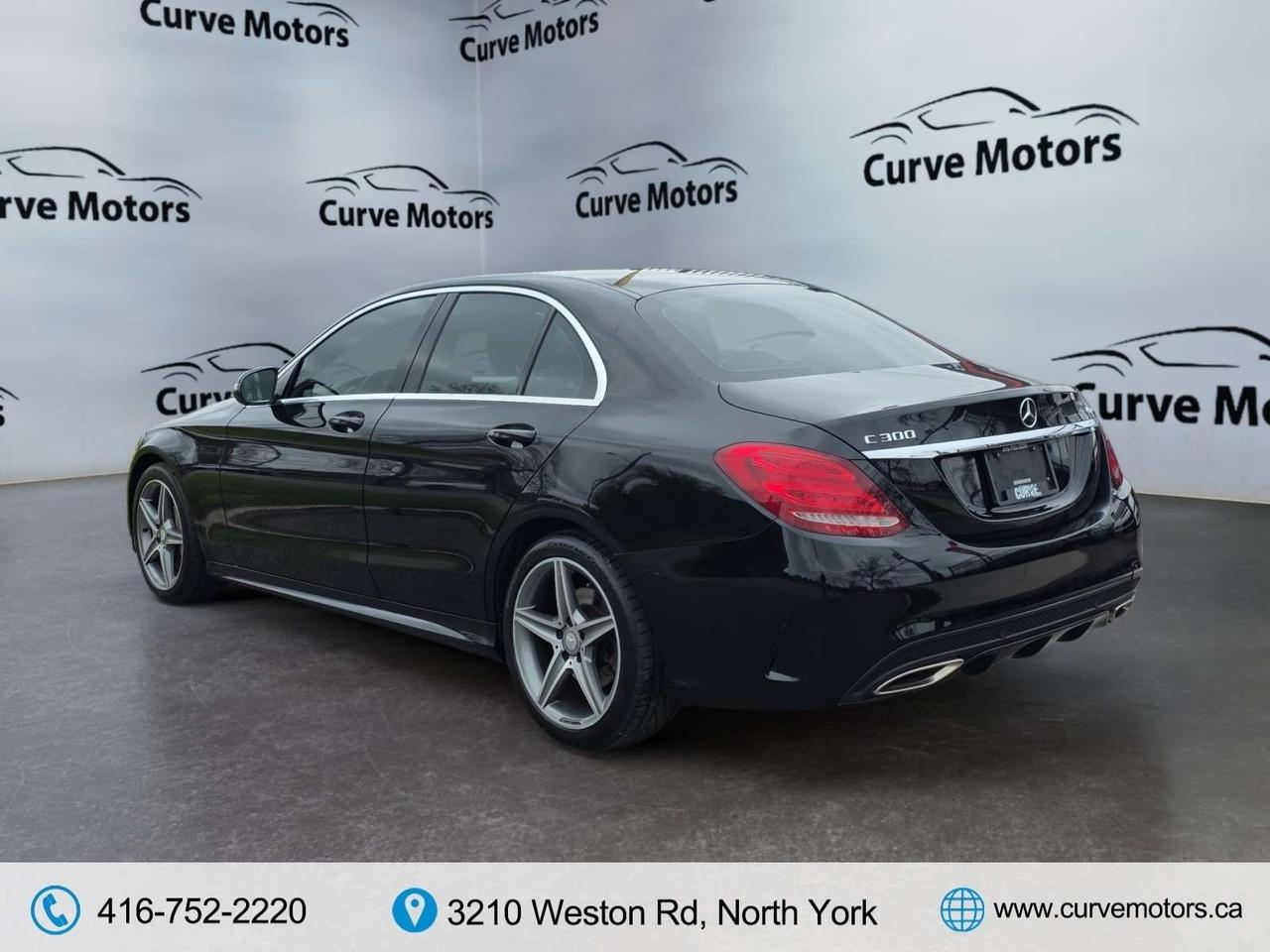 2016 Mercedes-Benz C-Class C300 4MATIC AMG PKG * NO ACCIDENTS / PANO / BLIND SPOT / LED LIGHTS Photo