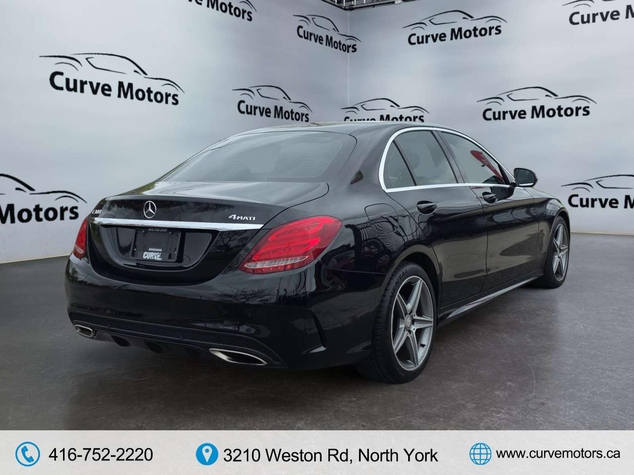 2016 Mercedes-Benz C-Class C300 4MATIC AMG PKG * NO ACCIDENTS / PANO / BLIND SPOT / LED LIGHTS Photo