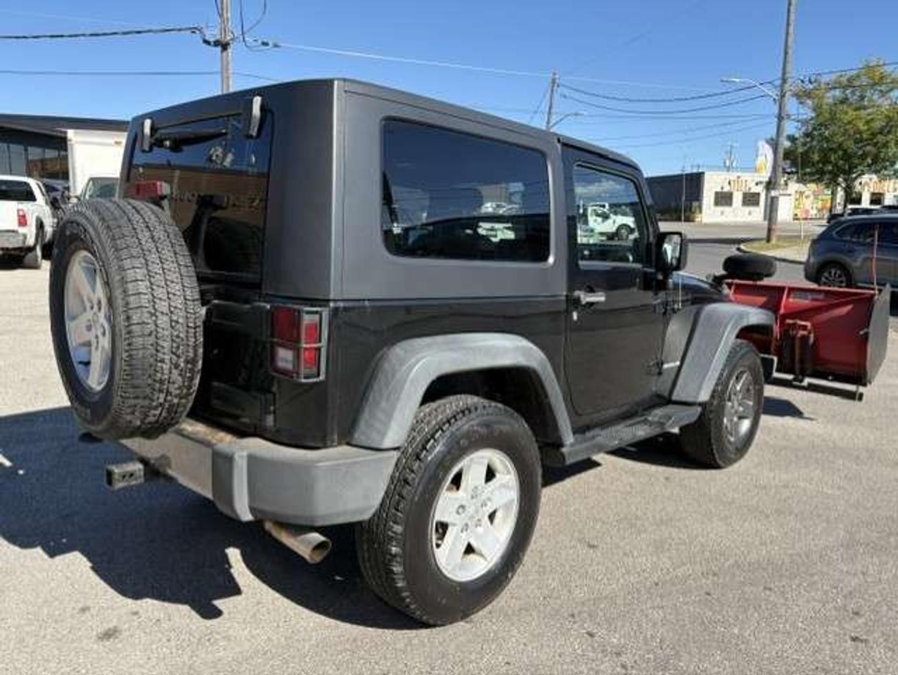 2010 Jeep Wrangler SPORT 4WD **BOSS RT3 SNOW PLOW-AUTOMATIC** Photo