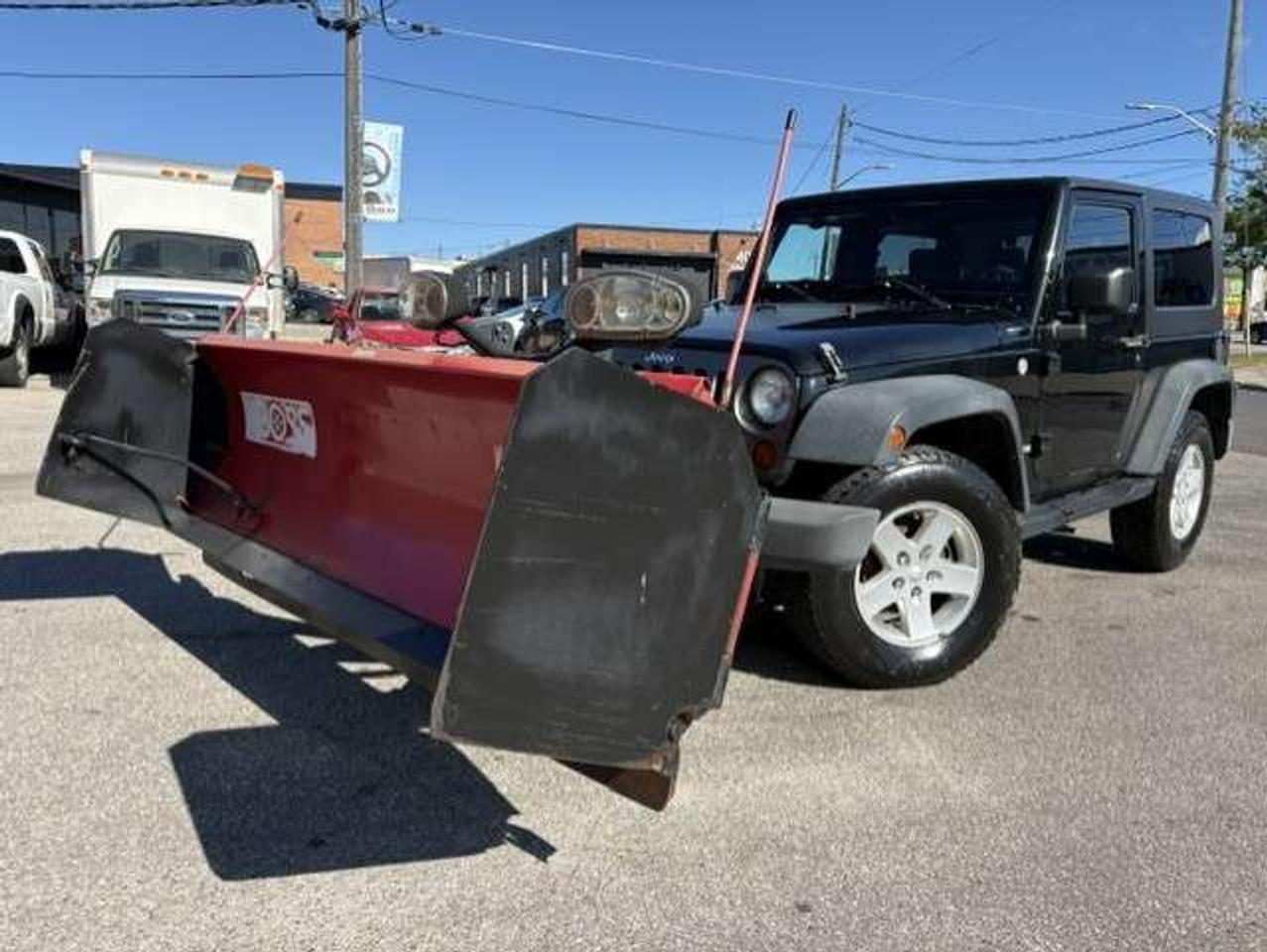 2010 Jeep Wrangler SPORT 4WD **BOSS RT3 SNOW PLOW-AUTOMATIC** Photo