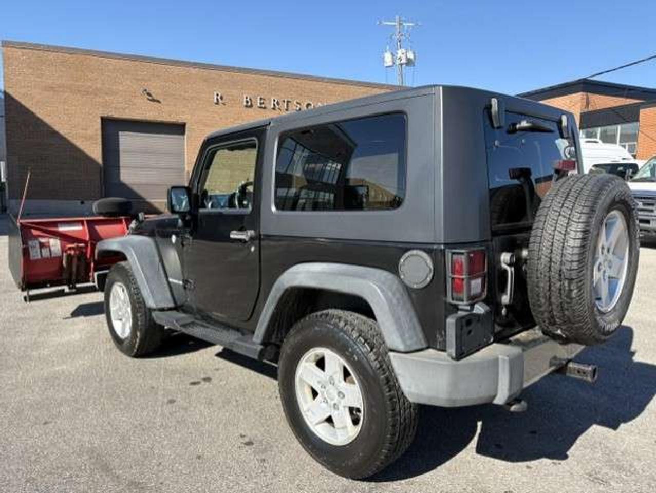 2010 Jeep Wrangler SPORT 4WD **BOSS RT3 SNOW PLOW-AUTOMATIC** Photo