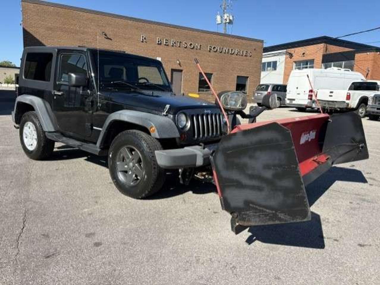 2010 Jeep Wrangler SPORT 4WD **BOSS RT3 SNOW PLOW-AUTOMATIC** Photo