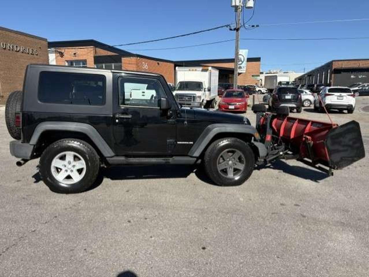 2010 Jeep Wrangler SPORT 4WD **BOSS RT3 SNOW PLOW-AUTOMATIC** Photo