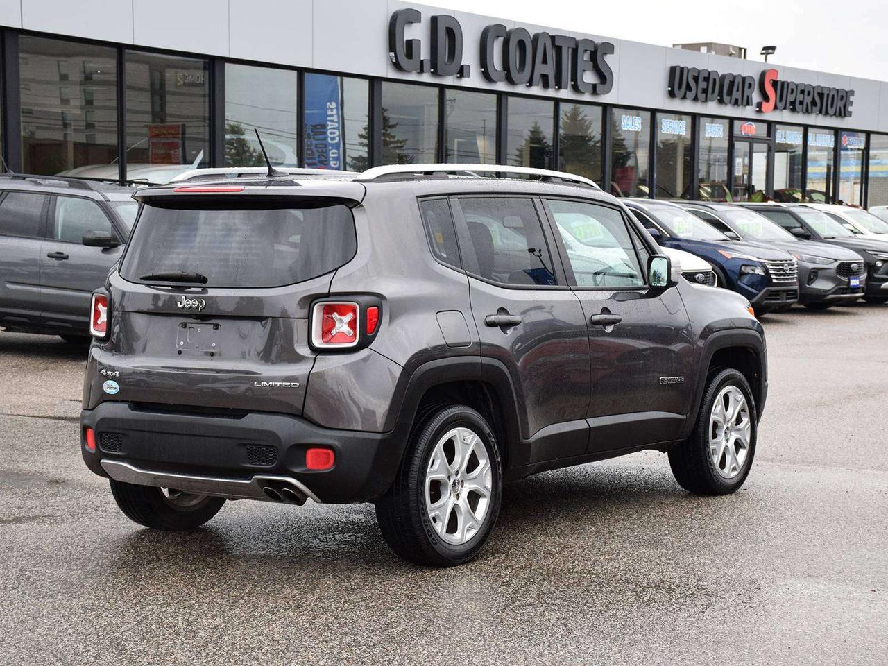 2016 Jeep Renegade Limited 4x4 ~Nav ~Heated Leather ~Blind Spot ~Cam Photo