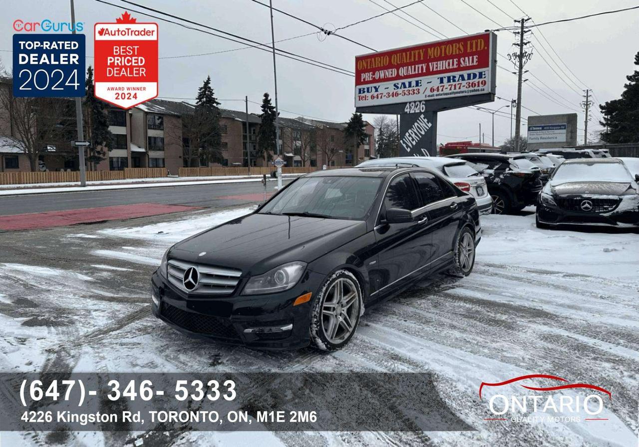 2012 Mercedes-Benz C-Class C350 AMG PKG   Back Up Camera   Navigation   4Matic Photo0