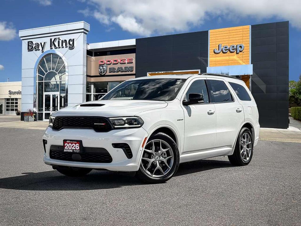 2026 Dodge Durango GT HEMI V8   PREMIUM   RED LEATHER   HARMAN/KARDON AUDIO   VENTILATED SEATS   TRAILER BRAKE Photo0
