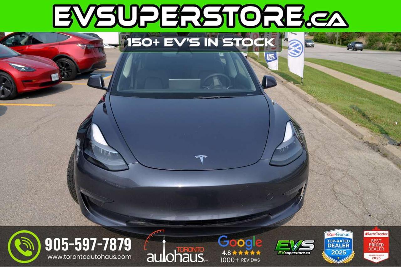2022 Tesla Model 3 LR AWD I OVER 100 TESLAS EVSUPERSTORE.CA Photo4