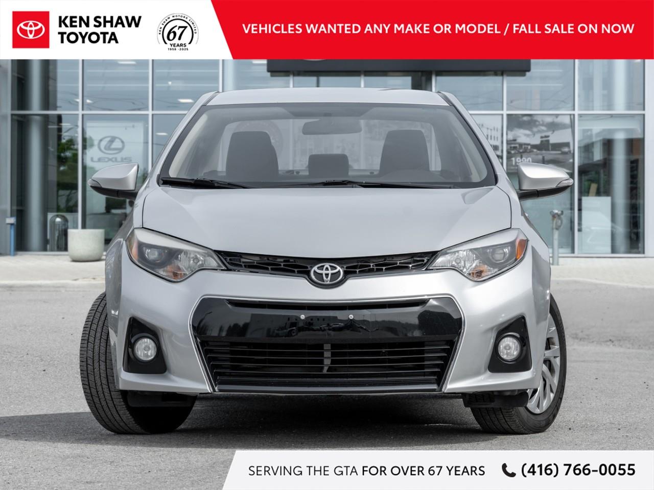 2016 Toyota Corolla S (M6) 4dr Sedan Photo