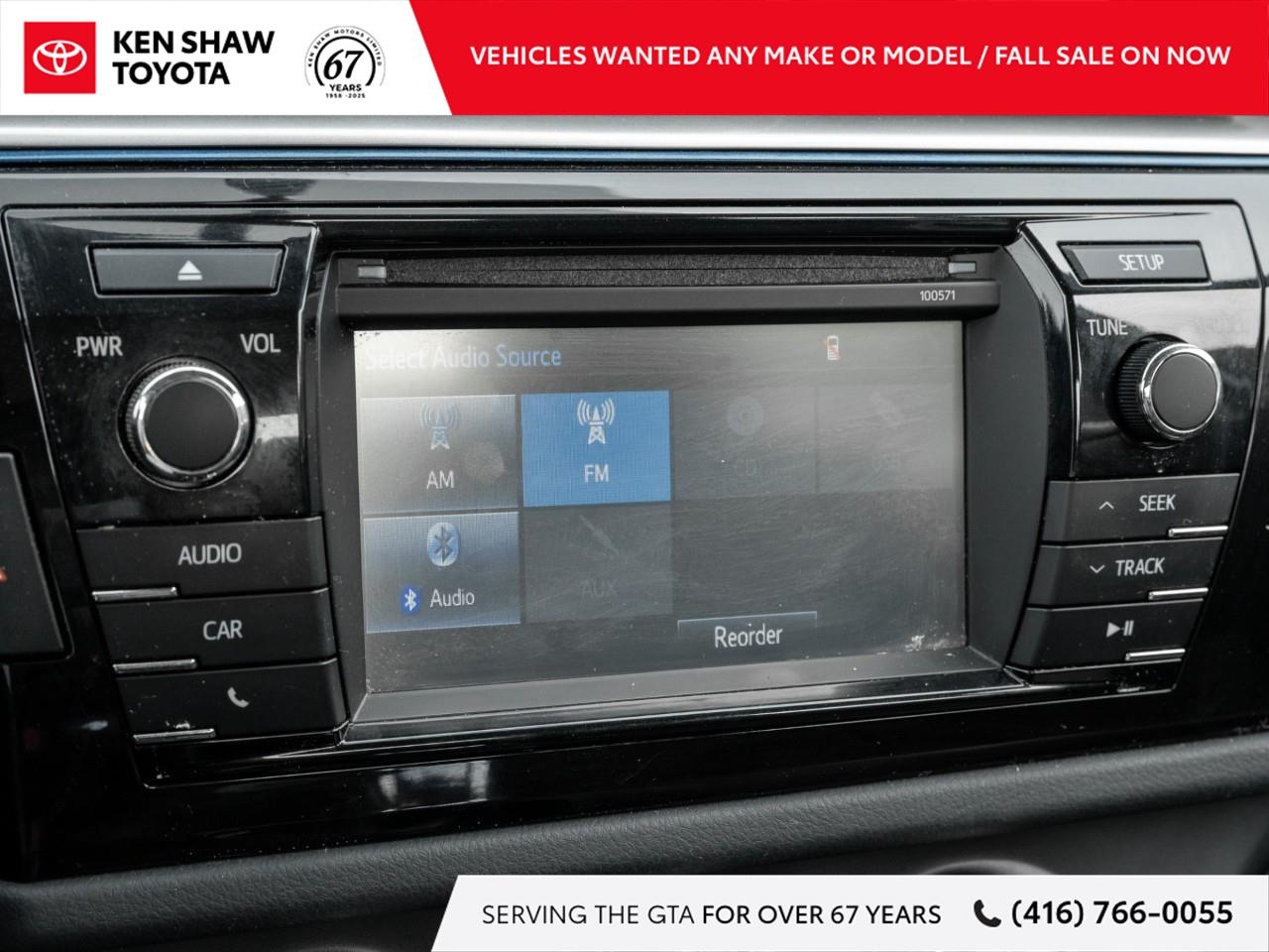 2016 Toyota Corolla S (M6) 4dr Sedan Photo
