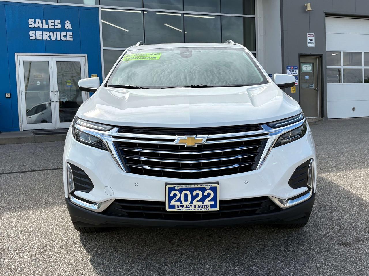 2022 Chevrolet Equinox Premier AWD   NAV   Brown Leather Interior Photo5