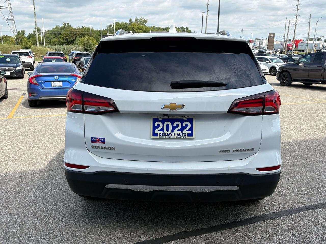2022 Chevrolet Equinox Premier AWD   NAV   Brown Leather Interior Photo
