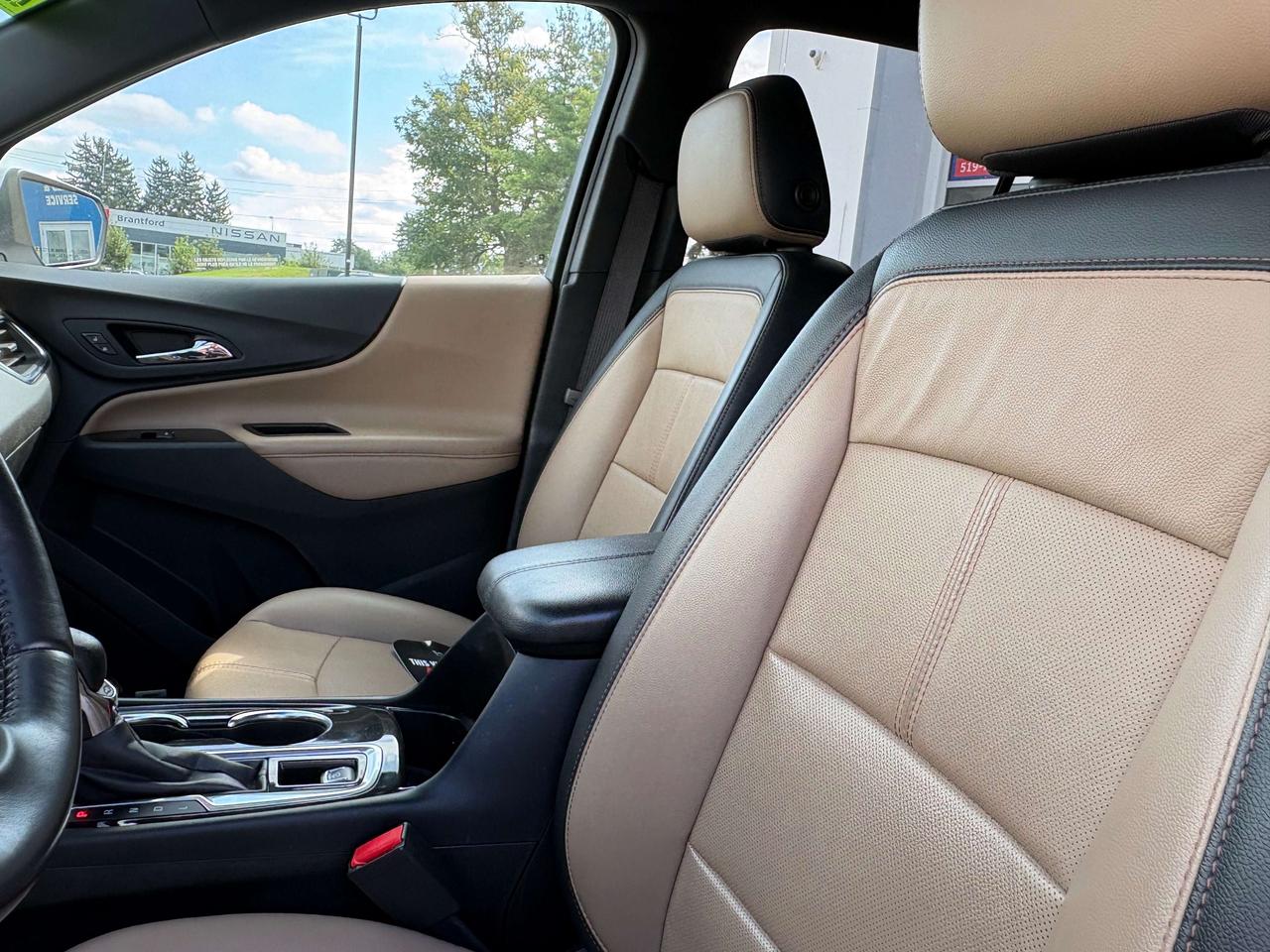 2022 Chevrolet Equinox Premier AWD   NAV   Brown Leather Interior Photo