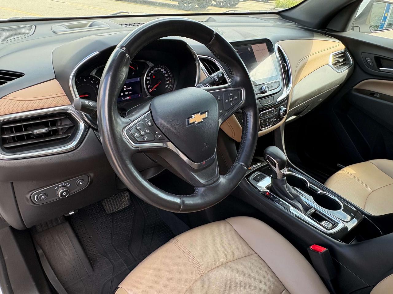 2022 Chevrolet Equinox Premier AWD   NAV   Brown Leather Interior Photo