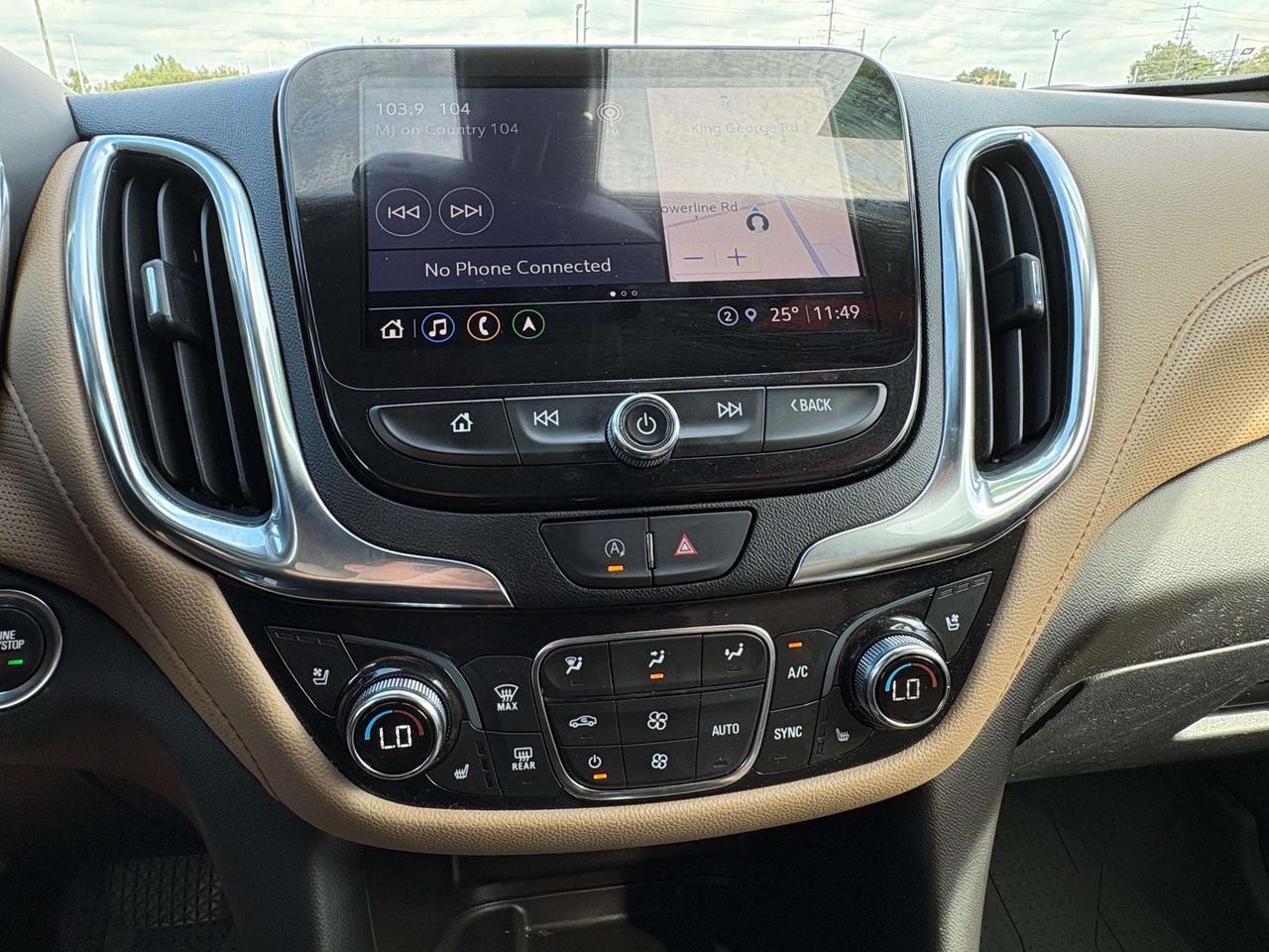 2022 Chevrolet Equinox Premier AWD   NAV   Brown Leather Interior Photo