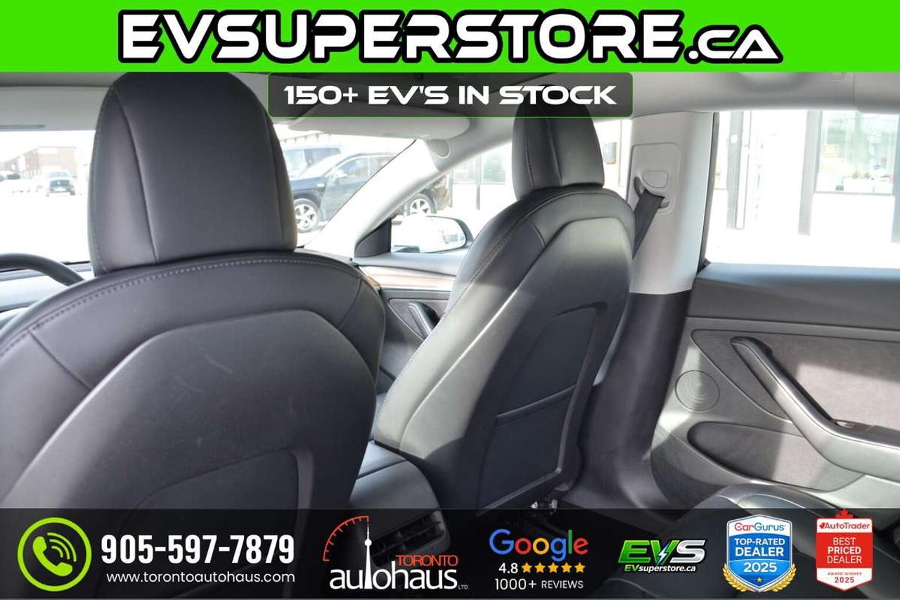 2022 Tesla Model 3 LR AWD I OVER 120 TESLAS IN STOCK AT EVSUPERSTORE.CA Photo