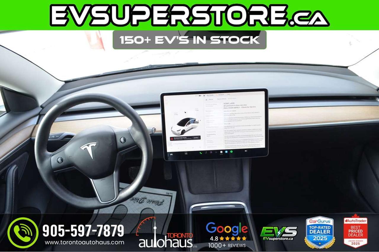 2022 Tesla Model 3 LR AWD I OVER 120 TESLAS IN STOCK AT EVSUPERSTORE.CA Photo