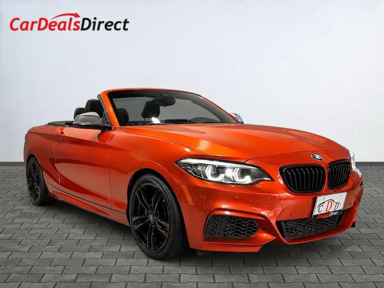 2018 BMW 2 Series M240i xDrive Cabriolet   Sunset Orange   M Performance Exhaust   Premium Sound   $4950 Premium Package Enhanced Included Photo