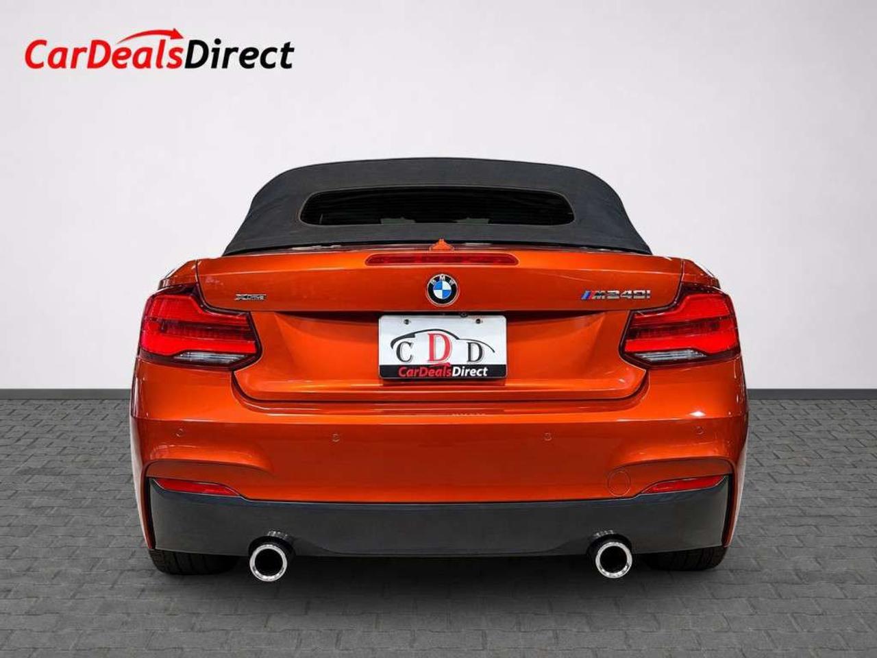 2018 BMW 2 Series M240i xDrive Cabriolet   Sunset Orange   M Performance Exhaust   Premium Sound   $4950 Premium Package Enhanced Included Photo