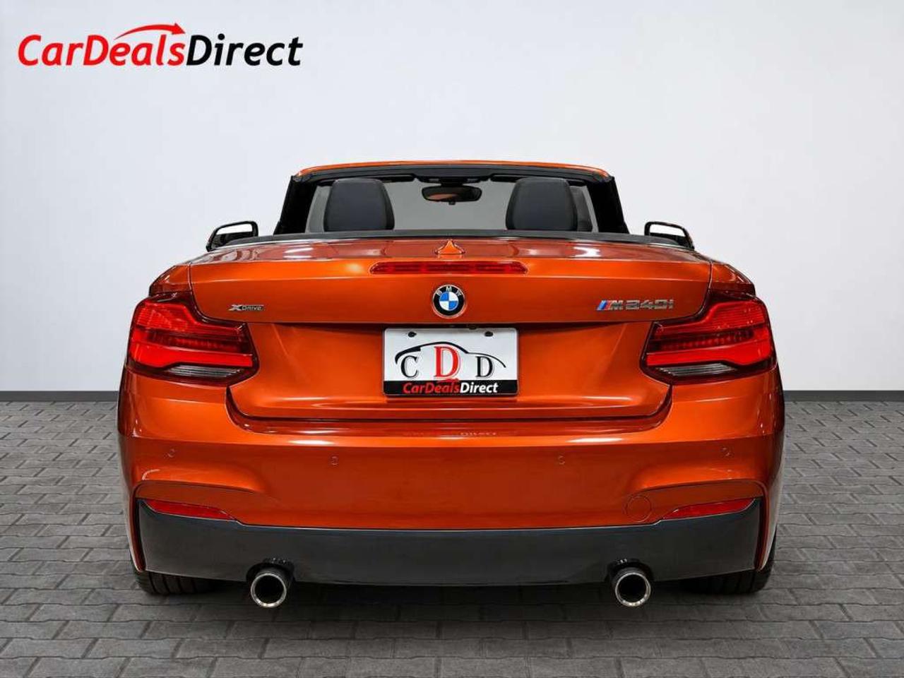 2018 BMW 2 Series M240i xDrive Cabriolet   Sunset Orange   M Performance Exhaust   Premium Sound   $4950 Premium Package Enhanced Included Photo