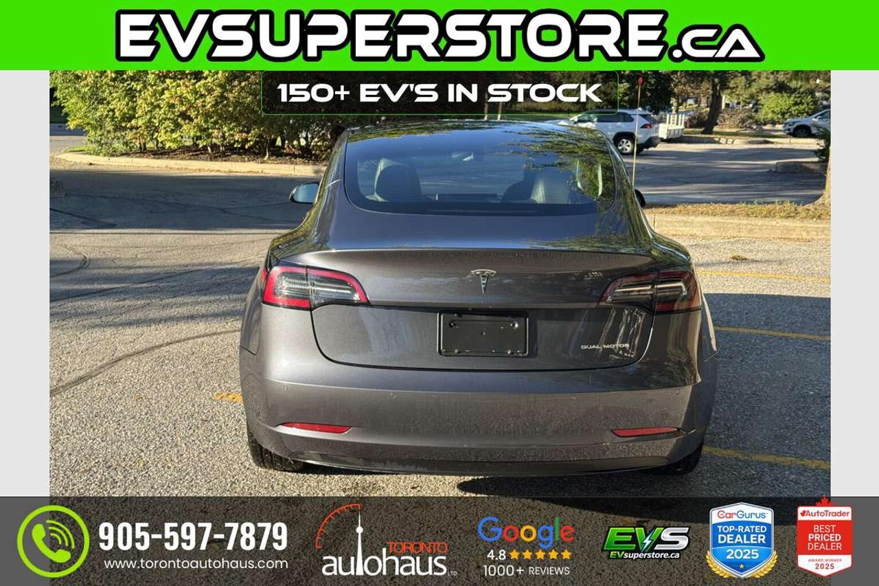 2021 Tesla Model 3 LR AWD/150+ EV's at EVSUPERSTORE.ca Photo