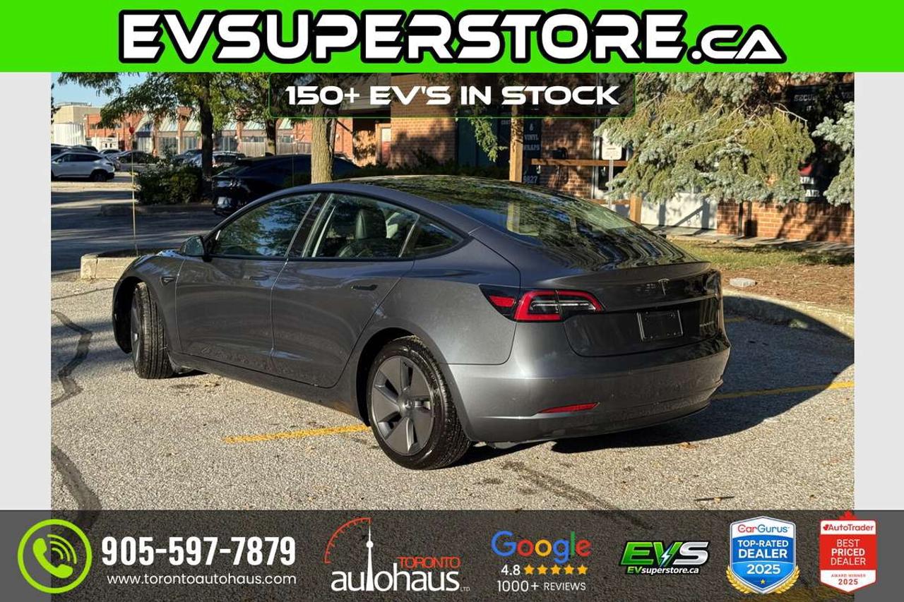 2021 Tesla Model 3 LR AWD/150+ EV's at EVSUPERSTORE.ca Photo
