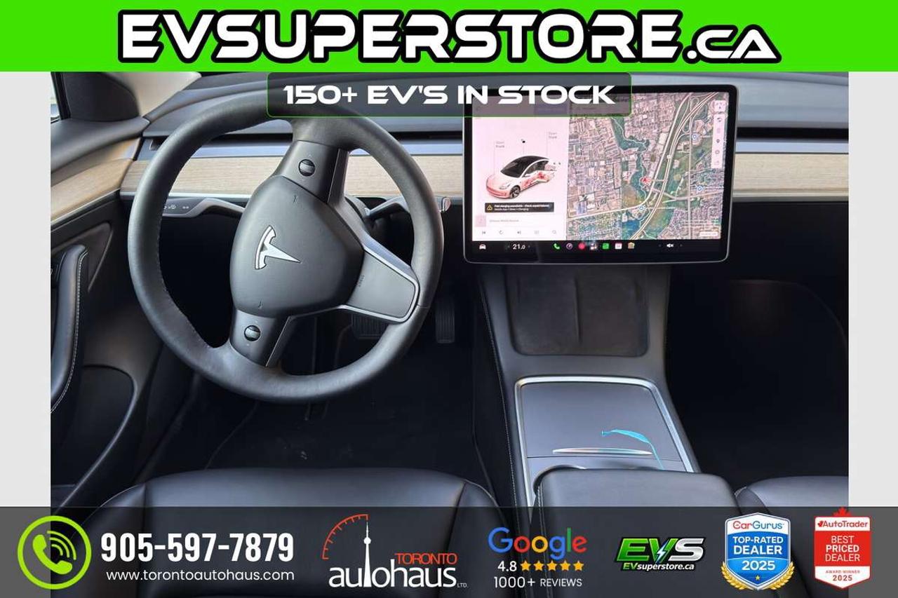 2021 Tesla Model 3 LR AWD/150+ EV's at EVSUPERSTORE.ca Photo