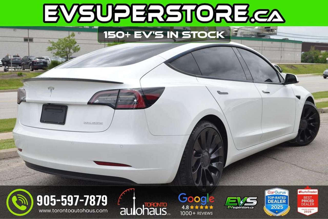 2022 Tesla Model 3 PERFORMANCE I 150+ EV's at EVSUPERSTORE.ca Photo