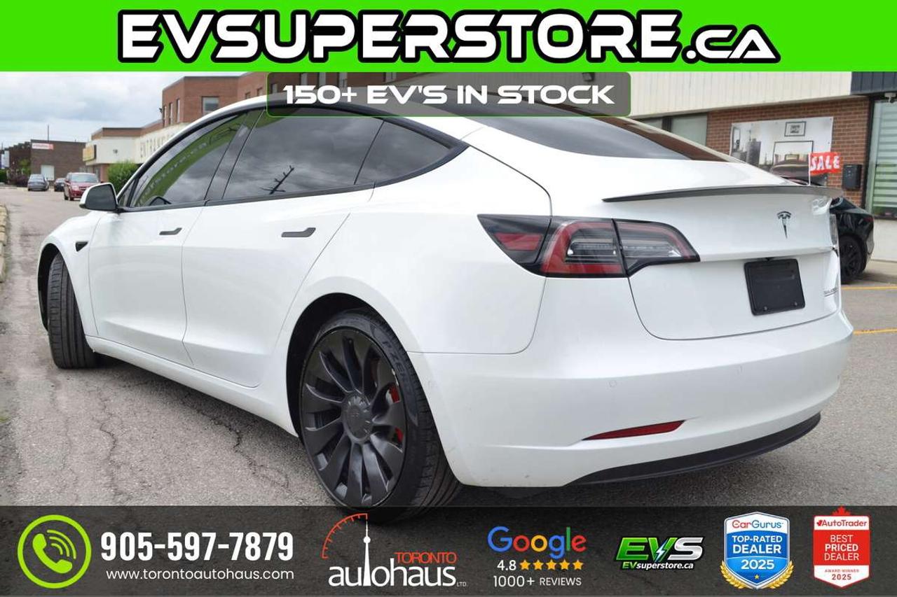 2022 Tesla Model 3 PERFORMANCE I 150+ EV's at EVSUPERSTORE.ca Photo