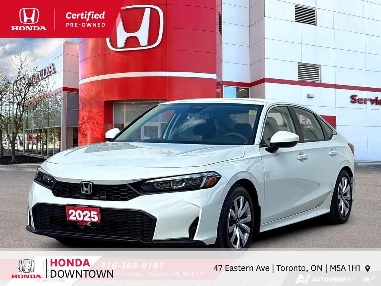 2025 Honda Civic LX 4dr Sedan Photo0