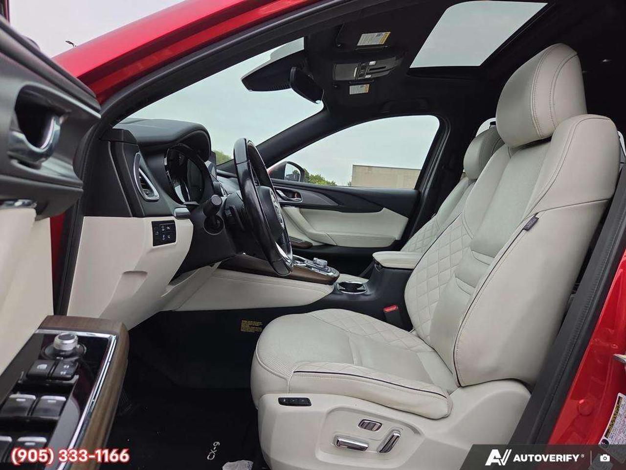 2022 Mazda CX-9 Signature Apple CarPlay & Android Auto • Heads-Up Display • 3rd-Row Seating • Heated & Cooled Front Seats • Leather Seati Photo