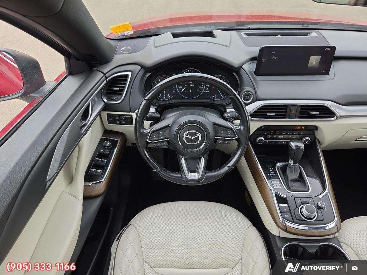 2022 Mazda CX-9 Signature Apple CarPlay & Android Auto • Heads-Up Display • 3rd-Row Seating • Heated & Cooled Front Seats • Leather Seati Photo
