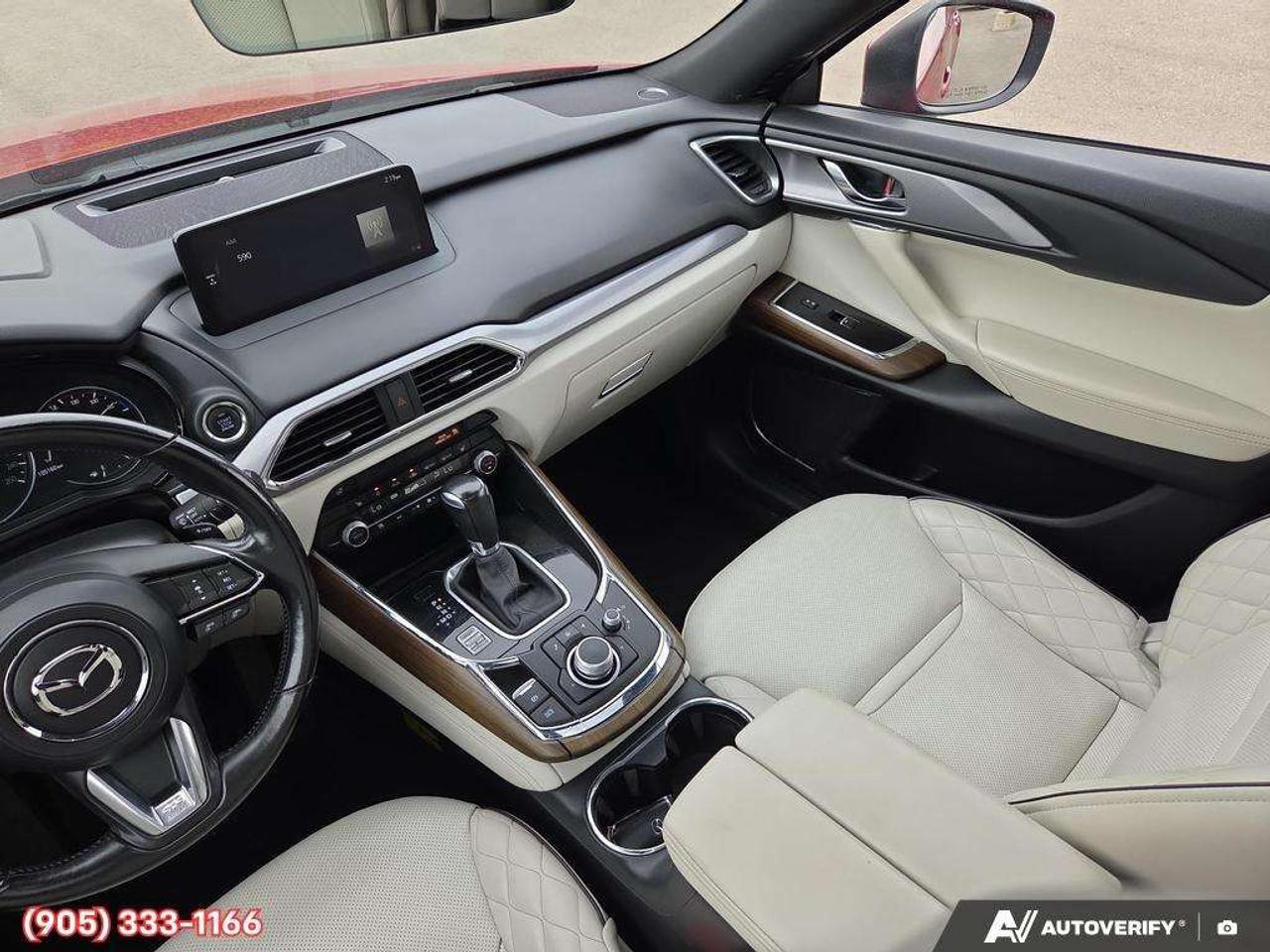 2022 Mazda CX-9 Signature Apple CarPlay & Android Auto • Heads-Up Display • 3rd-Row Seating • Heated & Cooled Front Seats • Leather Seati Photo