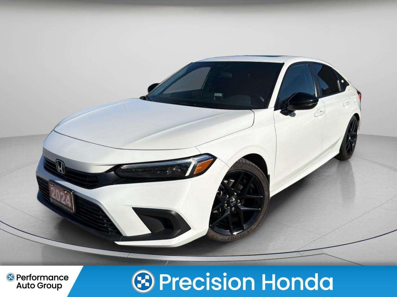 2024 Honda Civic Sport Sunroof CarPlay Heated Seats Rear Camera Photo0