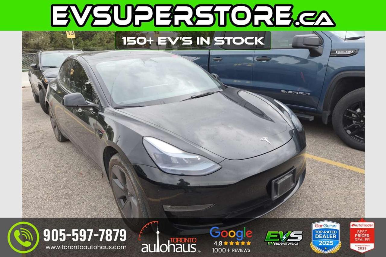 2023 Tesla Model 3 LR AWD I 100+ EV's at EVSUPERSTORE.ca Photo