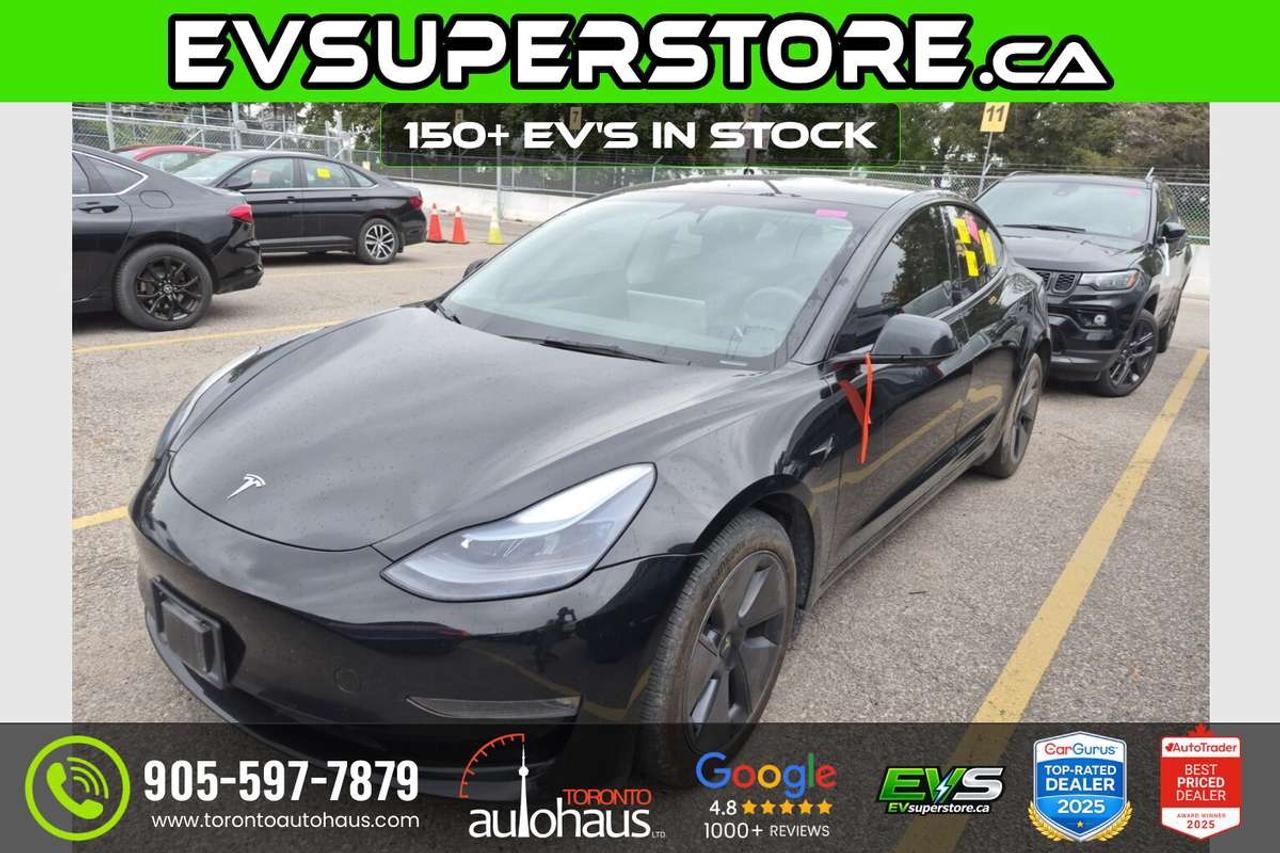 2023 Tesla Model 3 LR AWD I 100+ EV's at EVSUPERSTORE.ca Photo