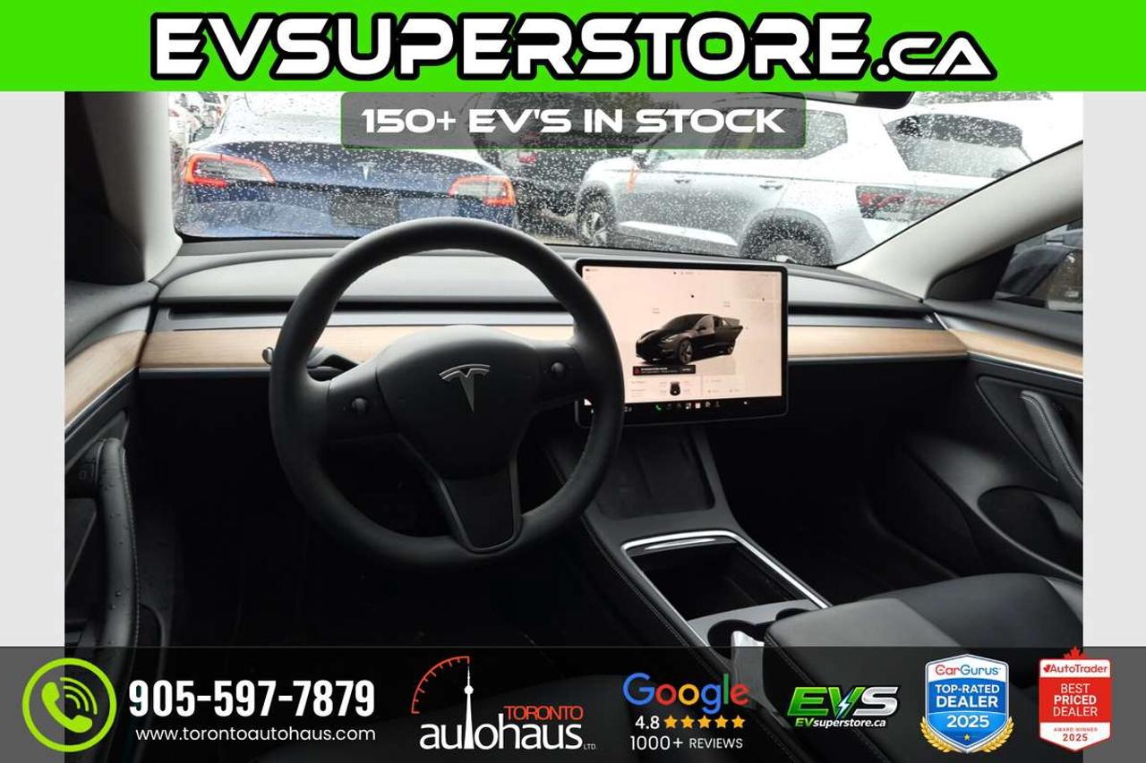 2023 Tesla Model 3 LR AWD I 100+ EV's at EVSUPERSTORE.ca Photo